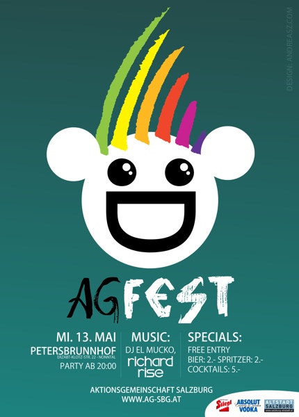 AG FEST Logo Poster