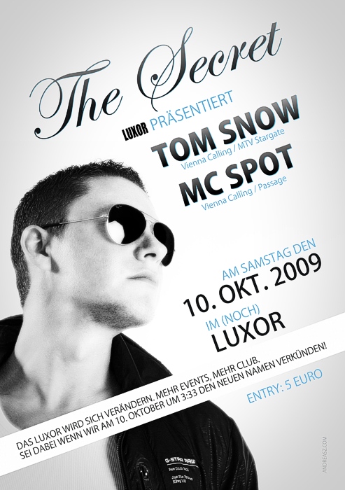 The Secret Flyer Tom Snow Vienna Calling Mc Spot